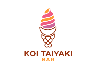 KOI TAIYAKI BAR logo design by SOLARFLARE