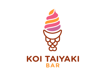 KOI TAIYAKI BAR logo design by SOLARFLARE