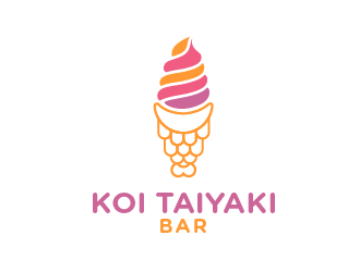 KOI TAIYAKI BAR logo design by SOLARFLARE