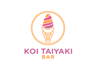 KOI TAIYAKI BAR logo design by SOLARFLARE