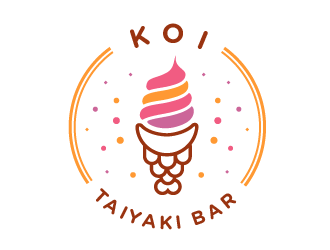 KOI TAIYAKI BAR logo design by SOLARFLARE