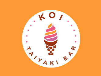 KOI TAIYAKI BAR logo design by SOLARFLARE