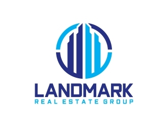 Landmark Real Estate Group logo design by mercutanpasuar