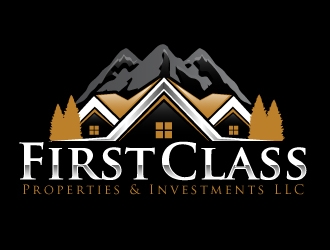 First Class Properties & Investments LLC logo design by AamirKhan