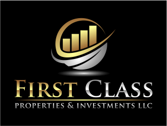 First Class Properties & Investments LLC logo design by cintoko