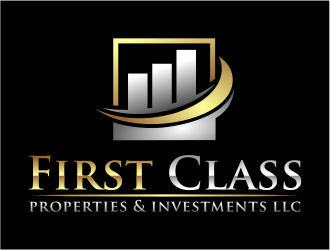 First Class Properties & Investments LLC logo design by cintoko