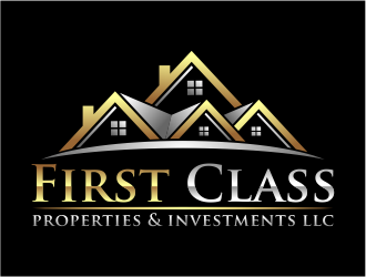 First Class Properties & Investments LLC logo design by cintoko