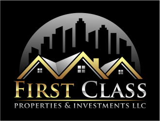 First Class Properties & Investments LLC logo design by cintoko