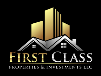 First Class Properties & Investments LLC logo design by cintoko