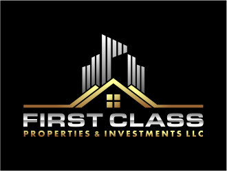 First Class Properties & Investments LLC logo design by cintoko