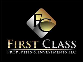 First Class Properties & Investments LLC logo design by cintoko