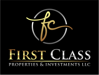 First Class Properties & Investments LLC logo design by cintoko