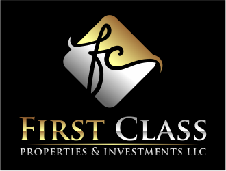 First Class Properties & Investments LLC logo design by cintoko