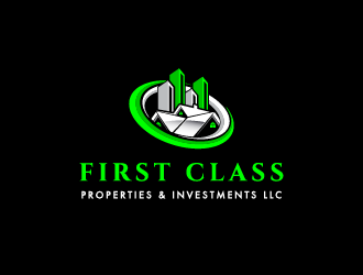 First Class Properties & Investments LLC logo design by PRN123