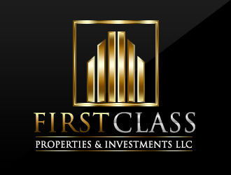 First Class Properties & Investments LLC logo design by ProfessionalRoy