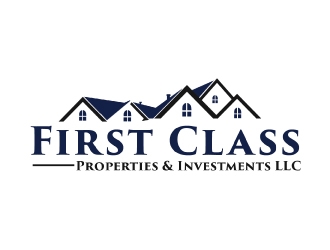 First Class Properties & Investments LLC logo design by AamirKhan