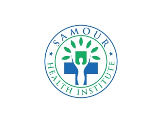 SAMOUR Health Institute logo design by sanu