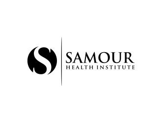 SAMOUR Health Institute logo design by ubai popi