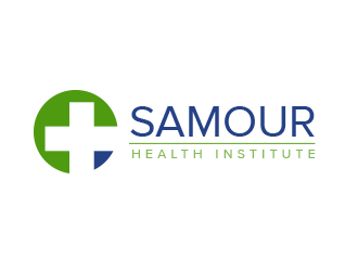 SAMOUR Health Institute logo design by BeDesign