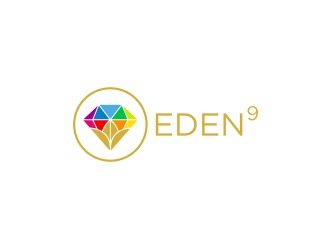Eden Nine aka EDEN9 logo design by blessings