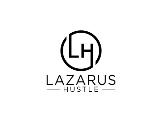 Lazarus Hustle logo design by akhi