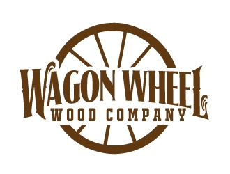 Wagon Wheel Wood Company logo design by AamirKhan
