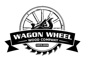 Wagon Wheel Wood Company logo design by 3Dlogos