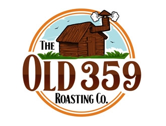 The Old 359 Roasting Co. logo design by DreamLogoDesign