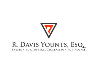 R. Davis Younts, Esq. logo design by santrie