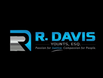 R. Davis Younts, Esq. logo design by art-design