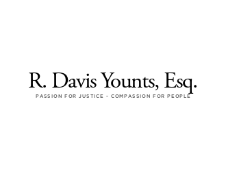 R. Davis Younts, Esq. logo design by berkahnenen