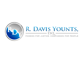 R. Davis Younts, Esq. logo design by done