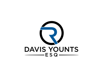 R. Davis Younts, Esq. logo design by BintangDesign