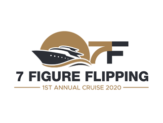 7 Figure Flipping logo design by kunejo