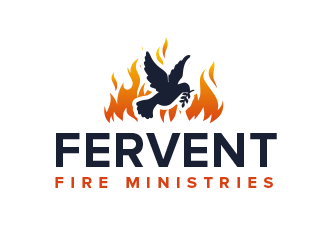 Fervent Fire Ministries logo design by BeDesign