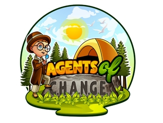 Agents of C.H.A.N.G.E. logo design by DreamLogoDesign