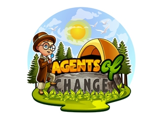 Agents of C.H.A.N.G.E. logo design by DreamLogoDesign