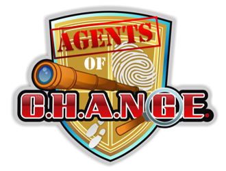 Agents of C.H.A.N.G.E. logo design by coco