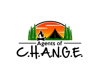 Agents of C.H.A.N.G.E. logo design by AamirKhan