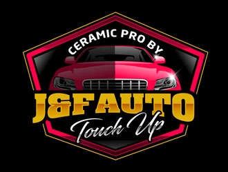 Ceramic pro by J&F Auto Touch Up logo design by DreamLogoDesign