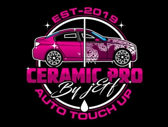 Ceramic pro by J&F Auto Touch Up logo design by DreamLogoDesign