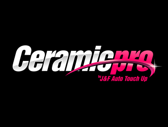 Ceramic pro by J&F Auto Touch Up logo design by ekitessar