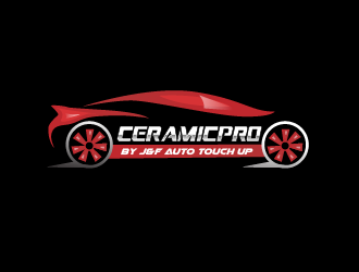 Ceramic pro by J&F Auto Touch Up logo design by aryamaity