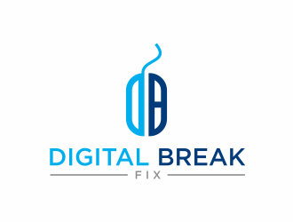 Digital Break Fix logo design by ammad