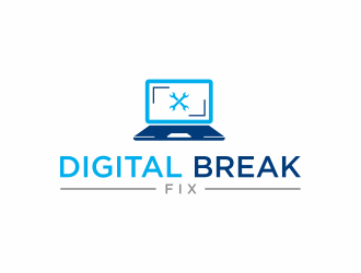 Digital Break Fix logo design by ammad