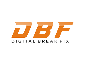 Digital Break Fix logo design by EkoBooM