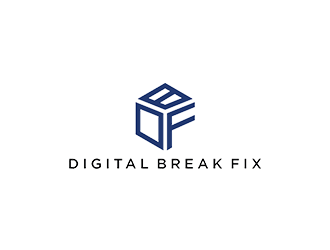 Digital Break Fix logo design by EkoBooM