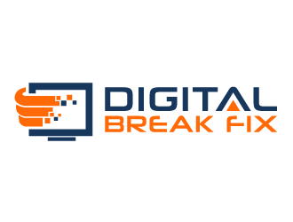 Digital Break Fix logo design by akilis13