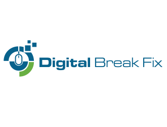 Digital Break Fix logo design by YONK