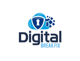 Digital Break Fix logo design by AamirKhan